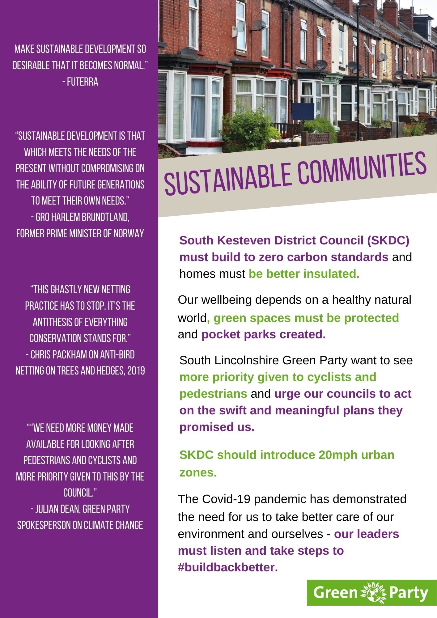 South Lincolnshire Green New Deal Page 3